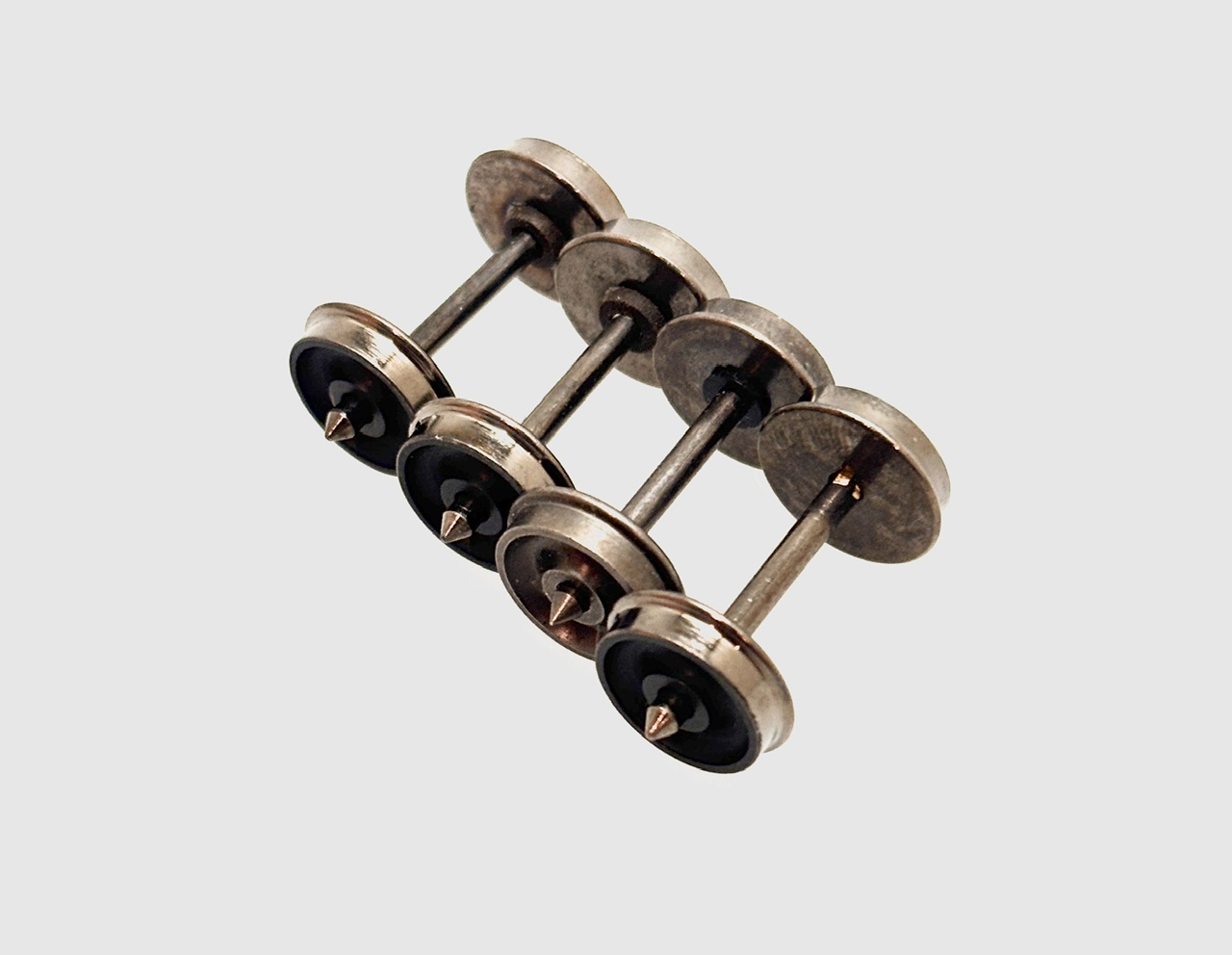 (image for) Metal Wheel Upgrade - Set of 4 (HO Scale Rolling Stock)